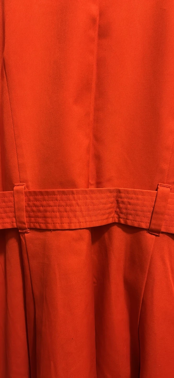 H&M Coral Trench Coat Size 12 - photo 5