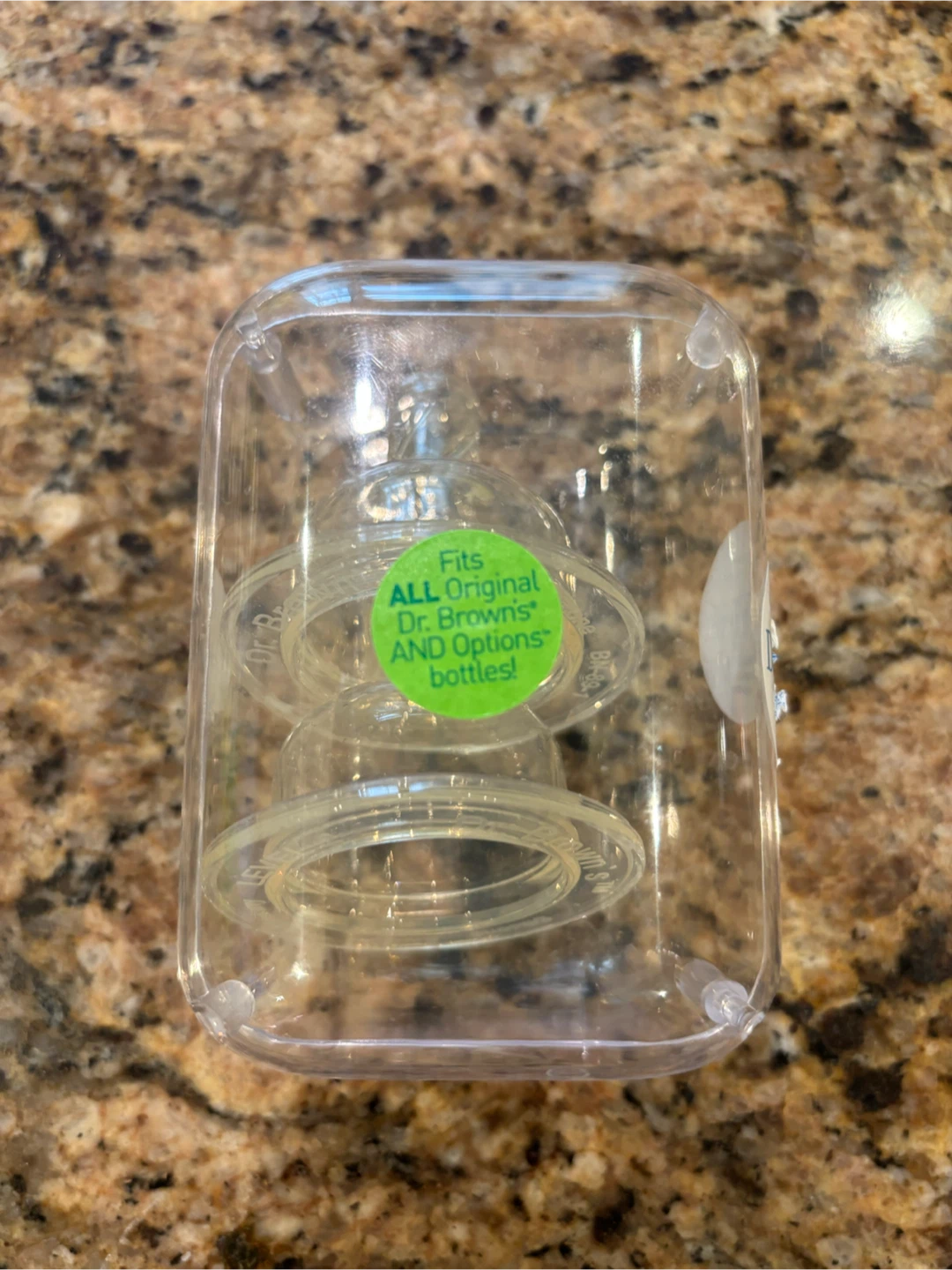 Brand New Dr. Brown's Baby Wide Bottle Nipples Level 2