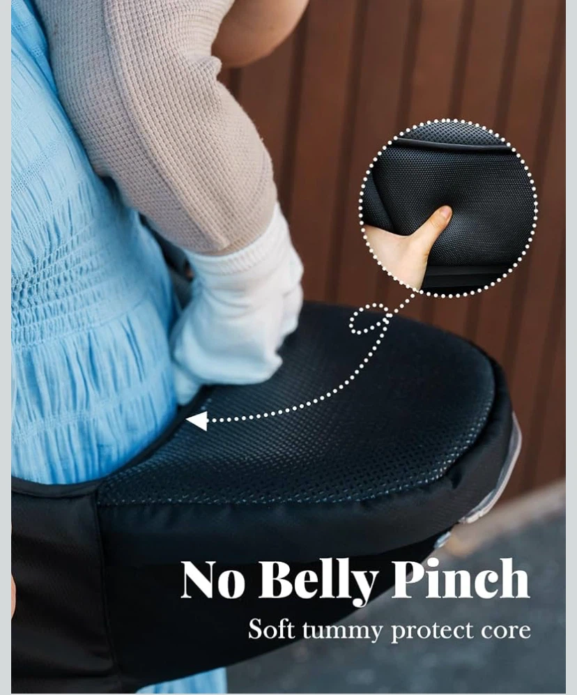 6-in-1 Ergonomic Baby Carrier with Hip Seat - photo 5
