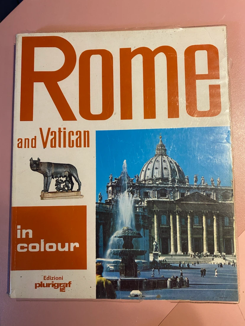 Rome and Vatican in Colour Book