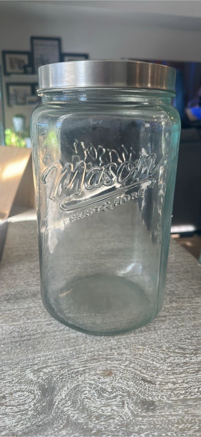 Mason Craft & More Glass Jar