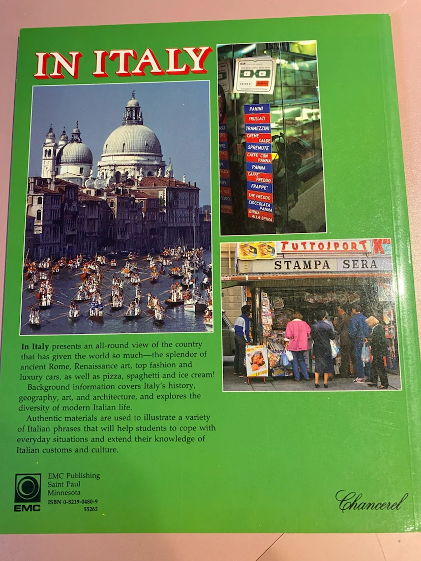 In Italy Book by EMC Publishing - photo 2