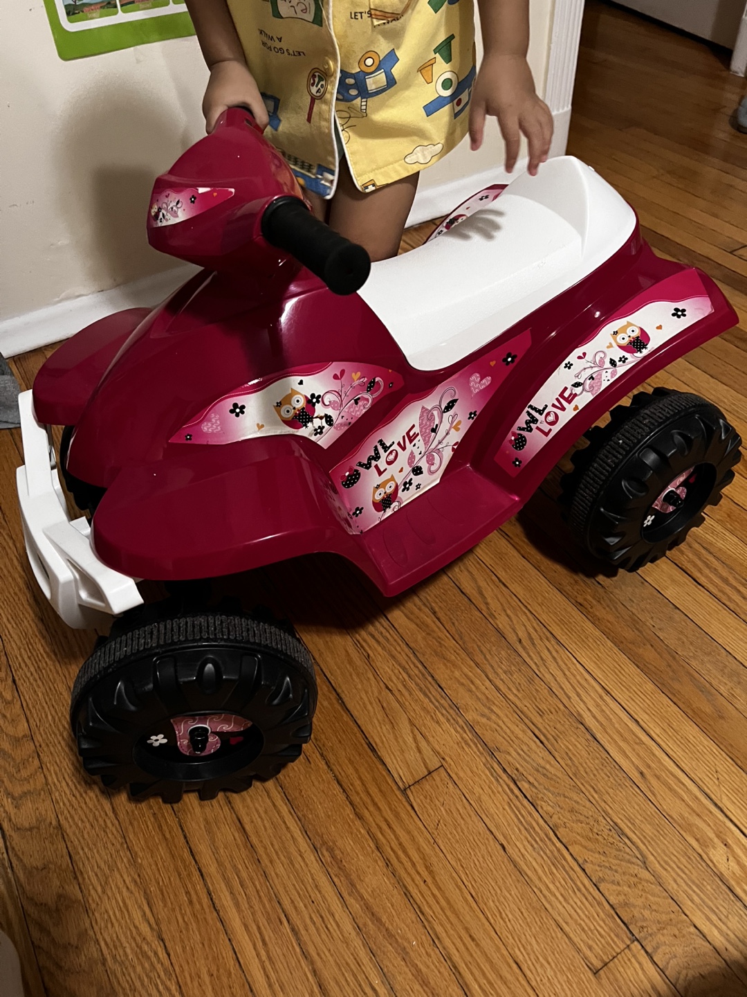 Pink Owl Love Ride-On Quad Toy - photo 3