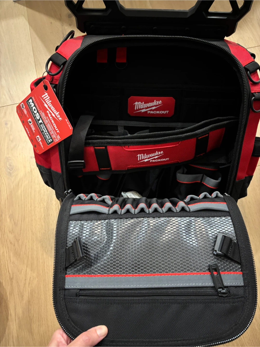 Milwaukee 48-22-8316 PACKOUT 15" Structured Tool Bag NEW - photo 5