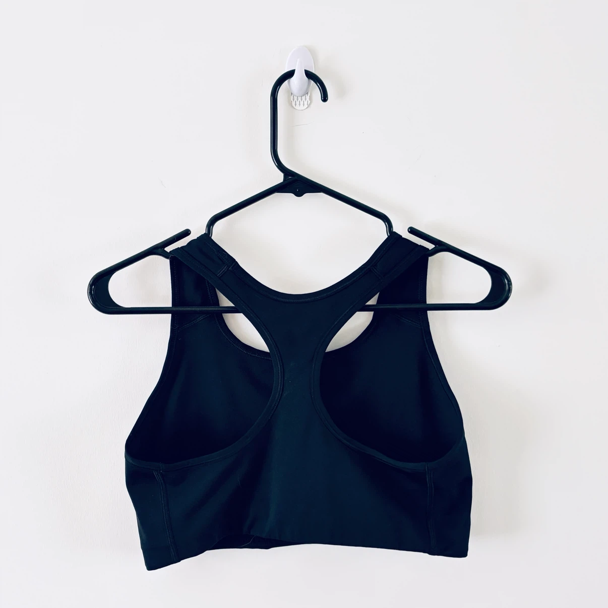 Nike Racerback Logo Sports Bra Black Size L - photo 2