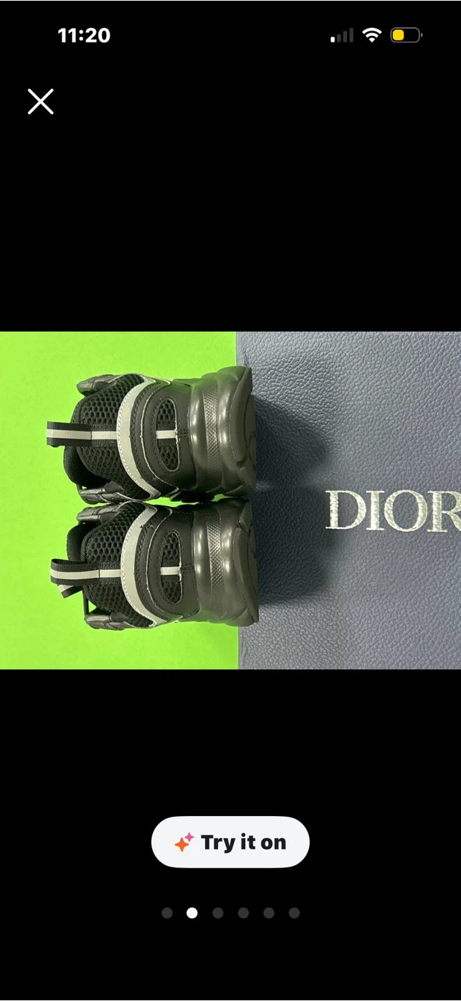 Dior B22 Black Reflective Sneakers - photo 4