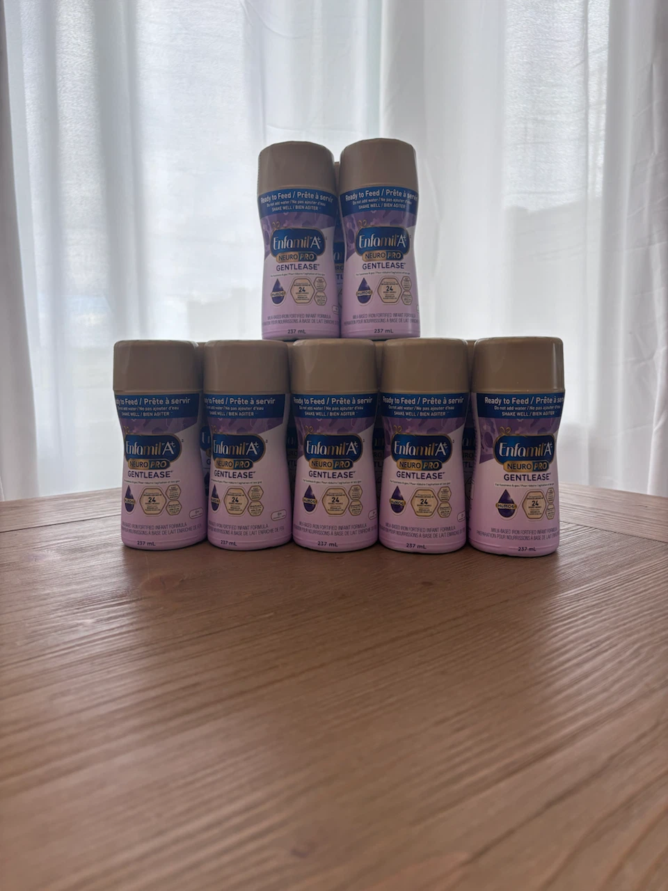 18 Enfamil A+ NeuroPro Gentlease Ready-to-Feed Bottles