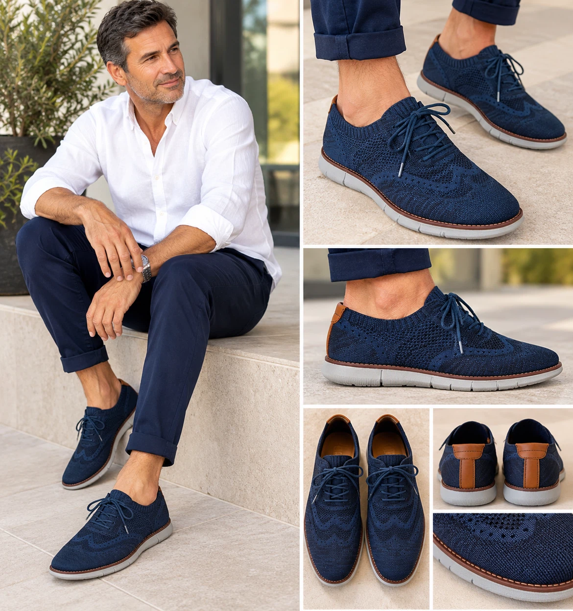 Johnston & Murphy Men's Knit Shoes Size 10.5M