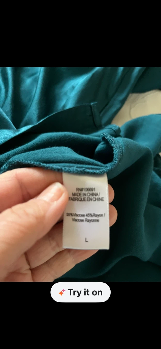Teal Button-Up Shirt Dress - photo 2