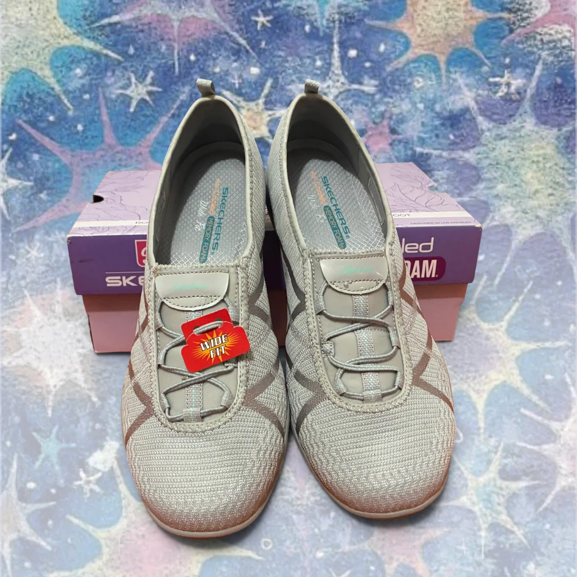 Skechers Relaxed Fit Cooled Memory Foam Shoes
