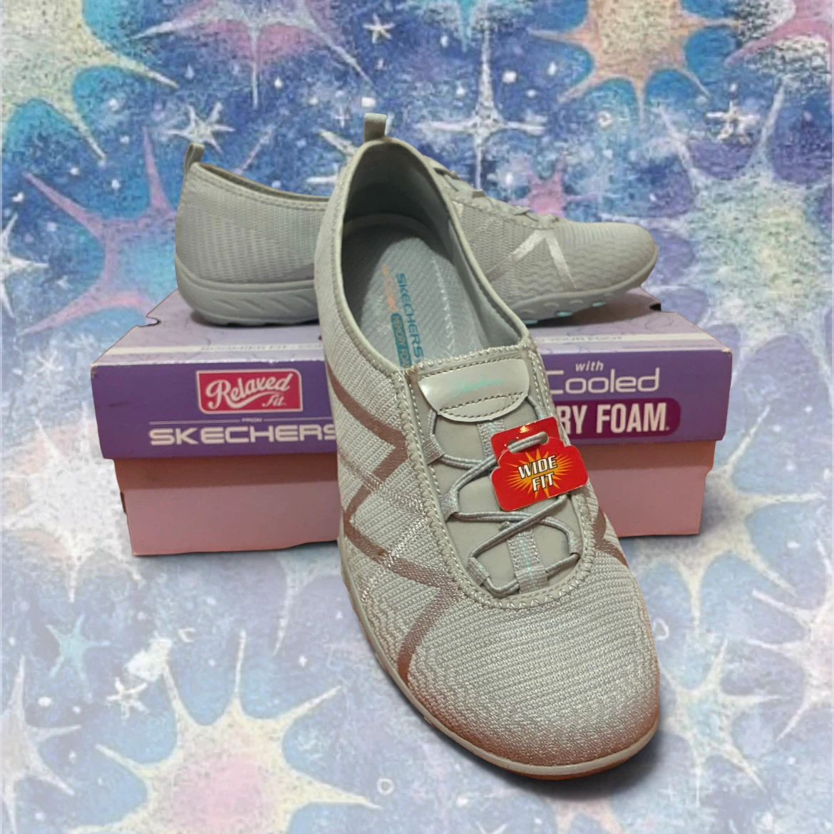 Skechers Relaxed Fit Cooled Memory Foam Shoes - photo 3