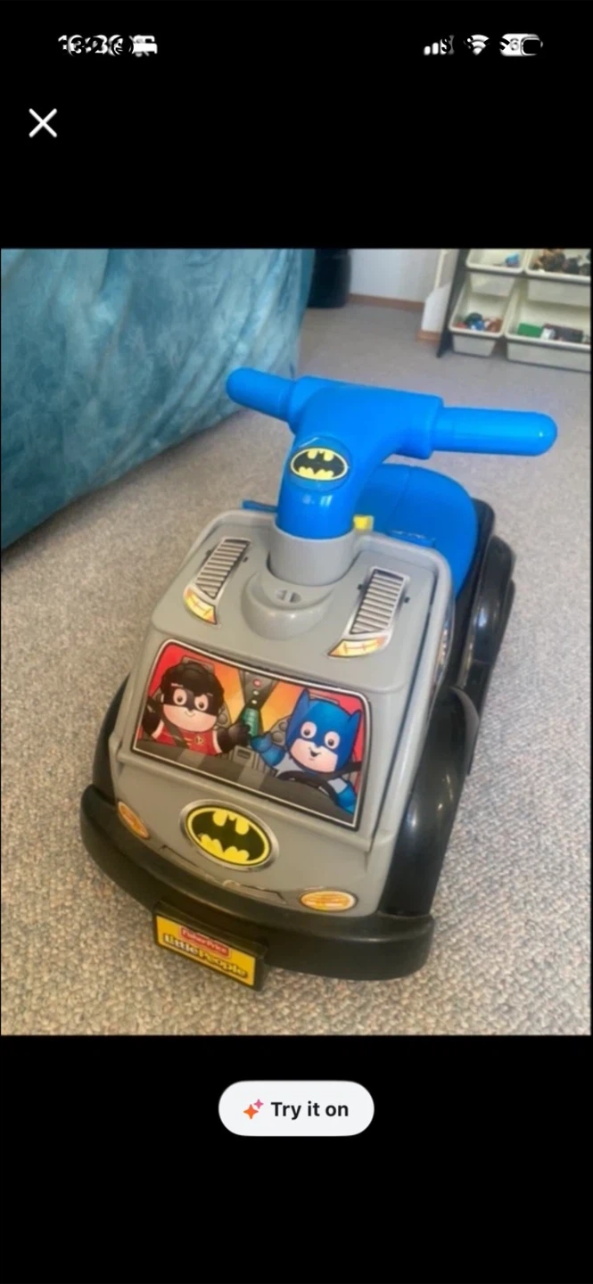 Fisher-Price Little People Batman Ride-On