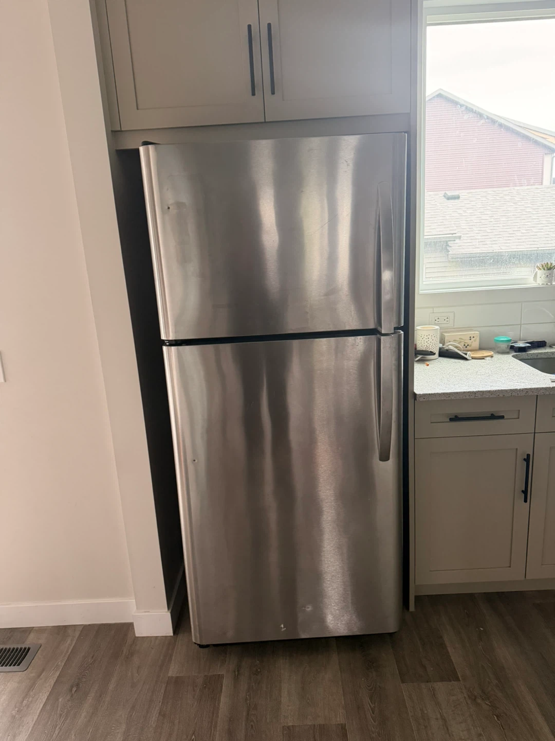 Stainless Steel Top Freezer Refrigerator