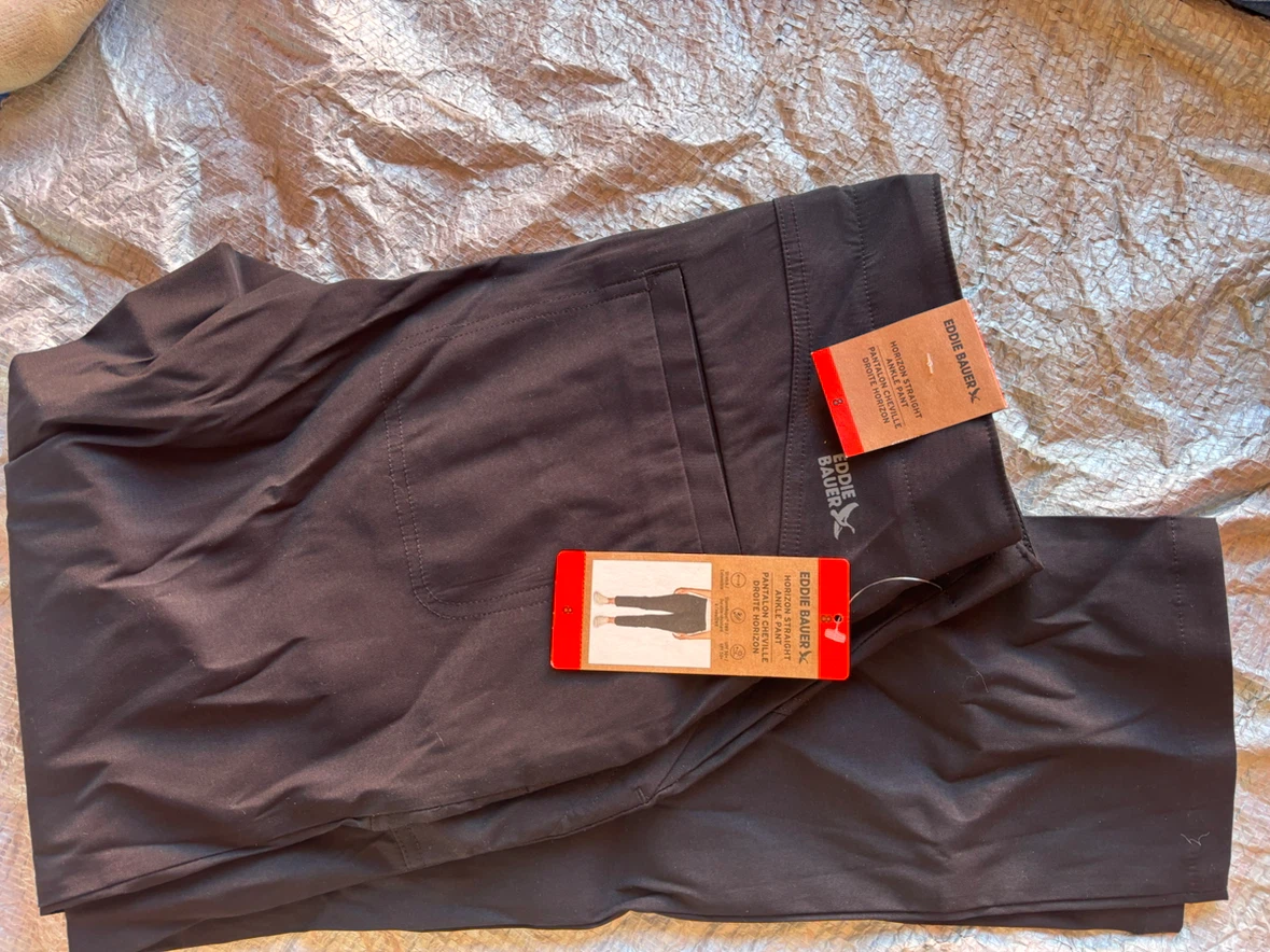 Ladies Eddie Bauer Horizon Straight Ankle Pants