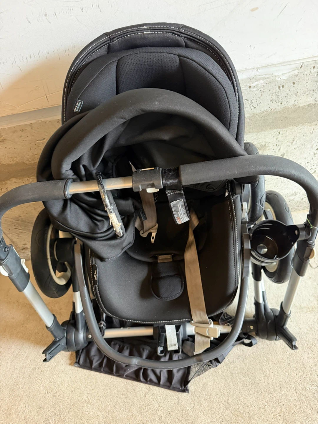 Bugaboo Donkey Stroller with Peg Perego Car Seat