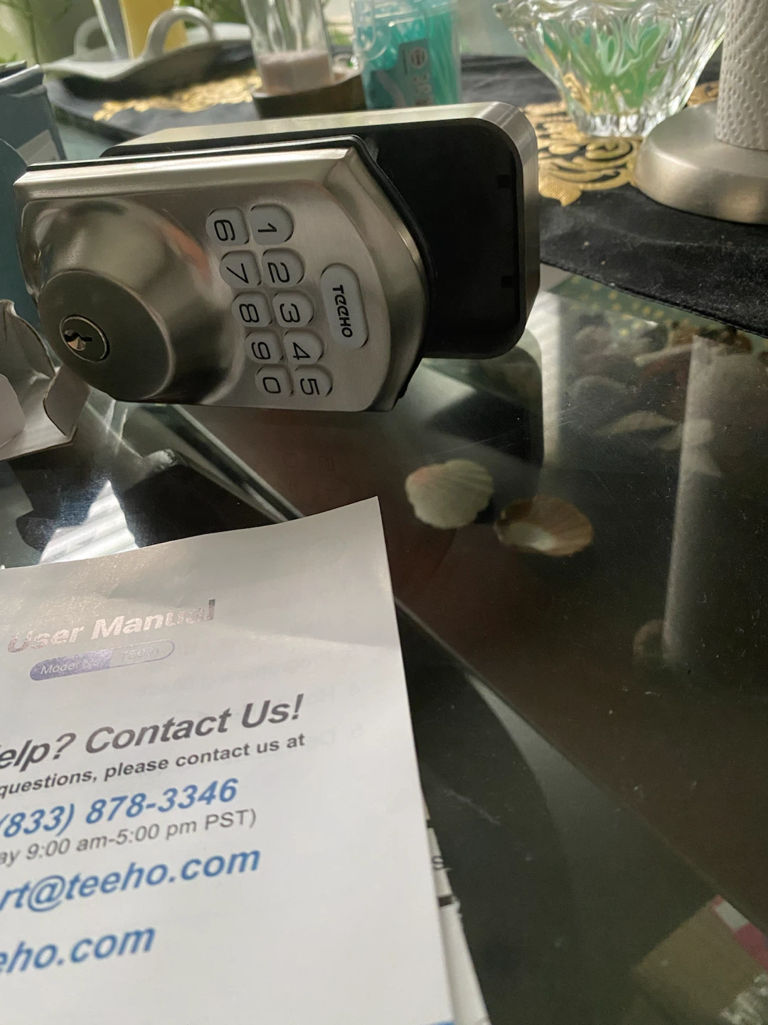 Teeho Keypad Digital Deadbolt