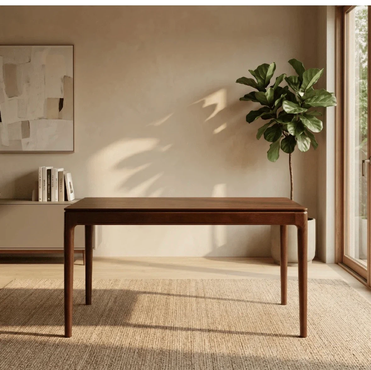 Solid Walnut Dining Table