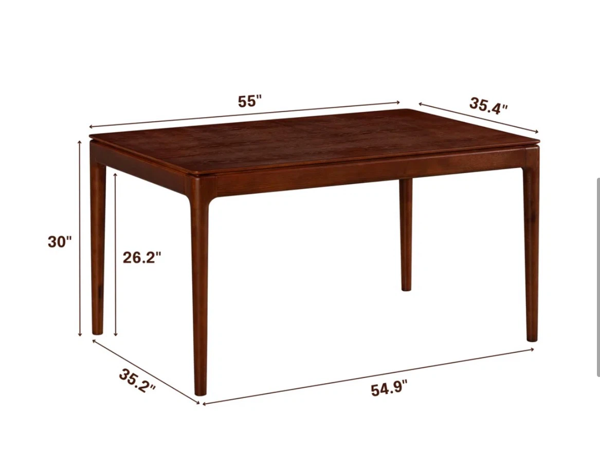 Solid Walnut Dining Table - photo 2