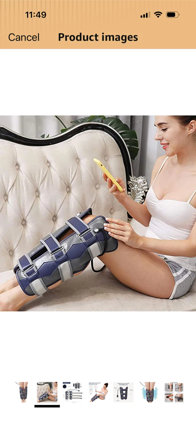 Air Pneumatic Knee Brace for knock knees - photo 4