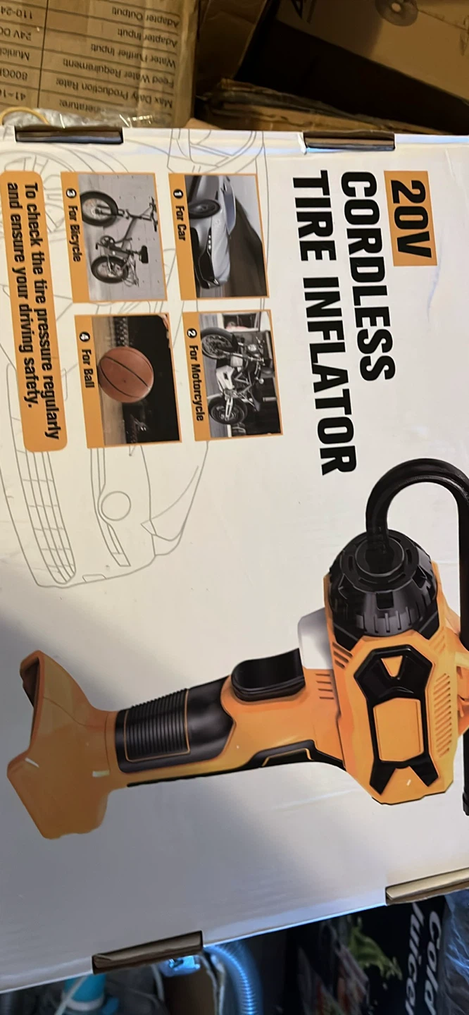 20V Cordless Tire Inflator