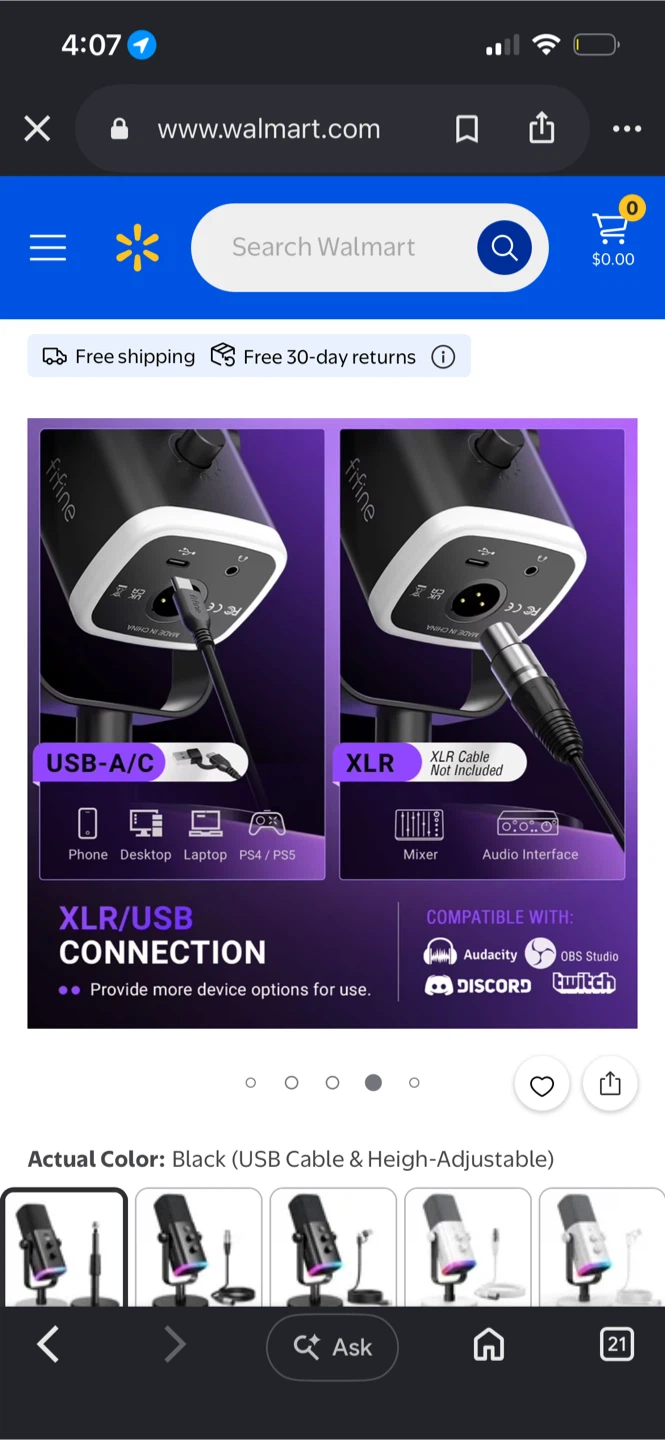 Fifine AM8 USB/XLR Dynamic Microphone - photo 3