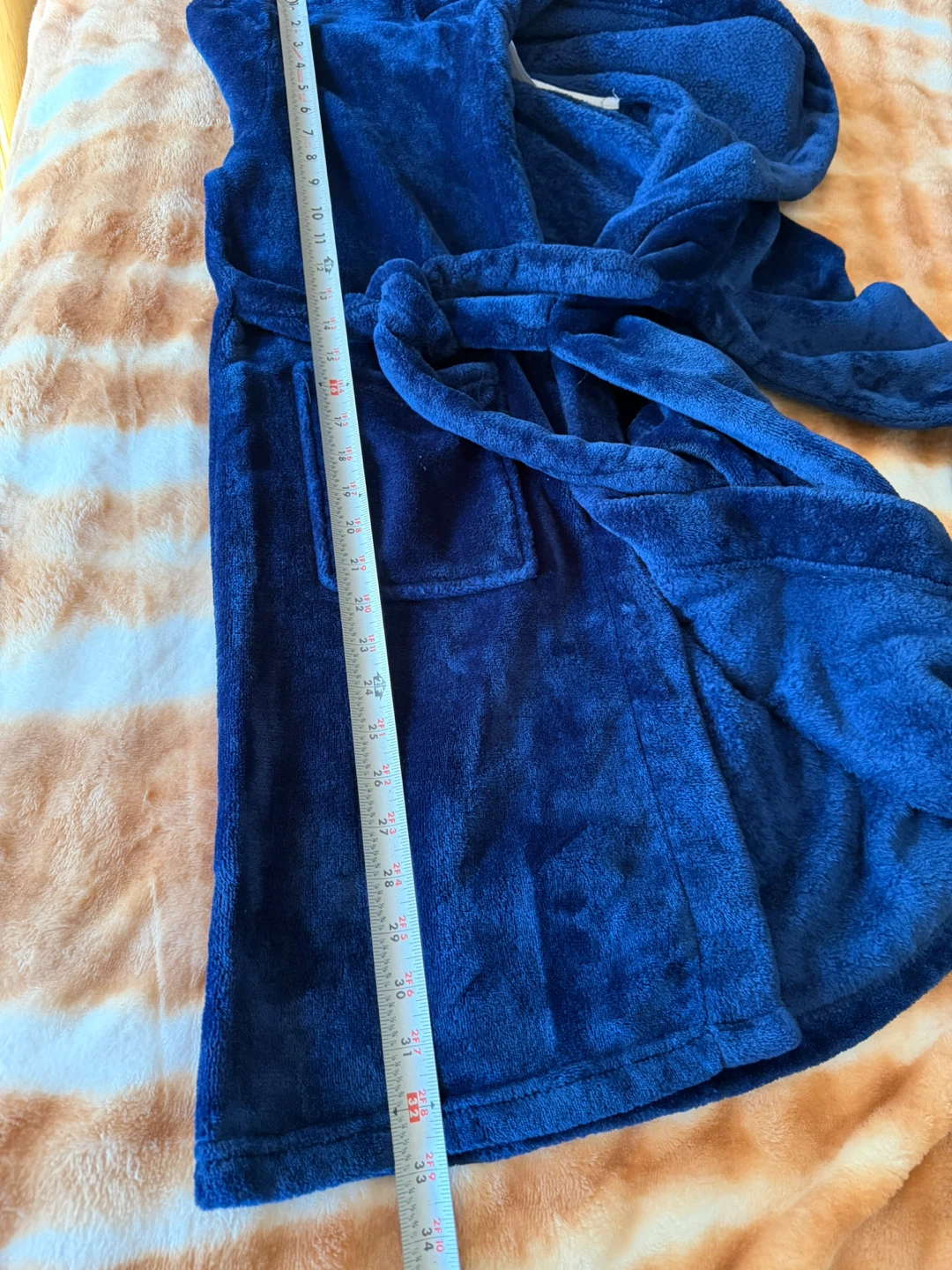 Best for All Navy Blue Bathrobe 13-14 Yo - photo 5