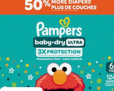 Diaper size 6 60 count