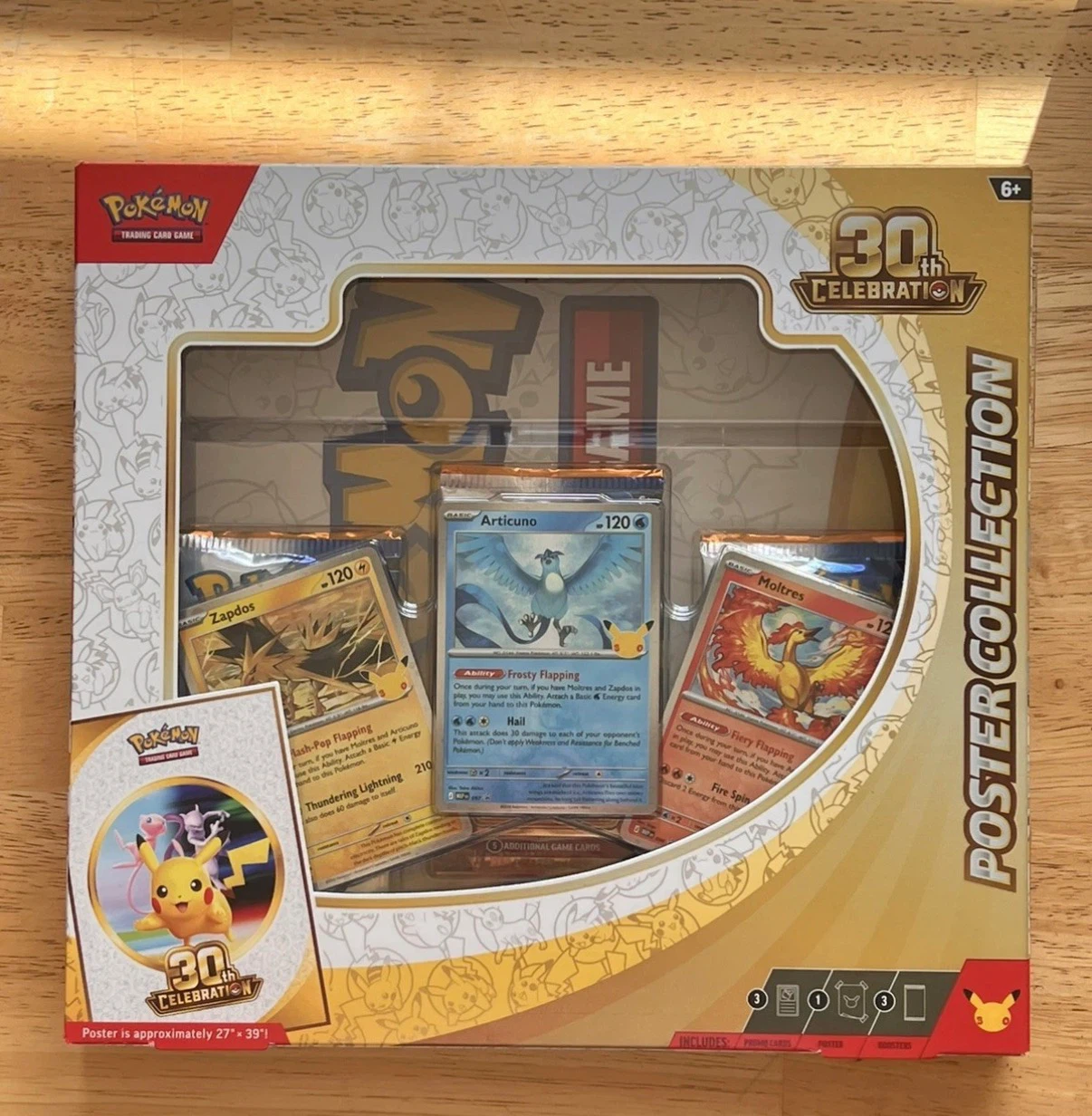 Pokemon 30th Celebration Poster Collection Box
