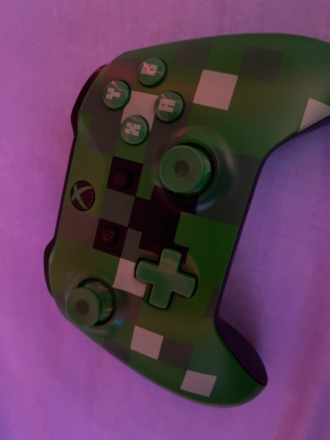 Xbox Minecraft Creeper Wireless Controller