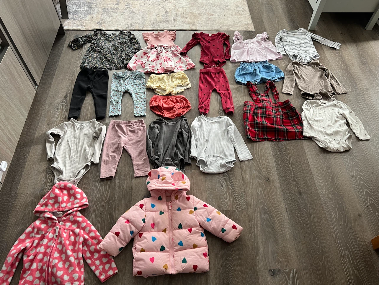 Assorted Baby Girl Clothing Bundle