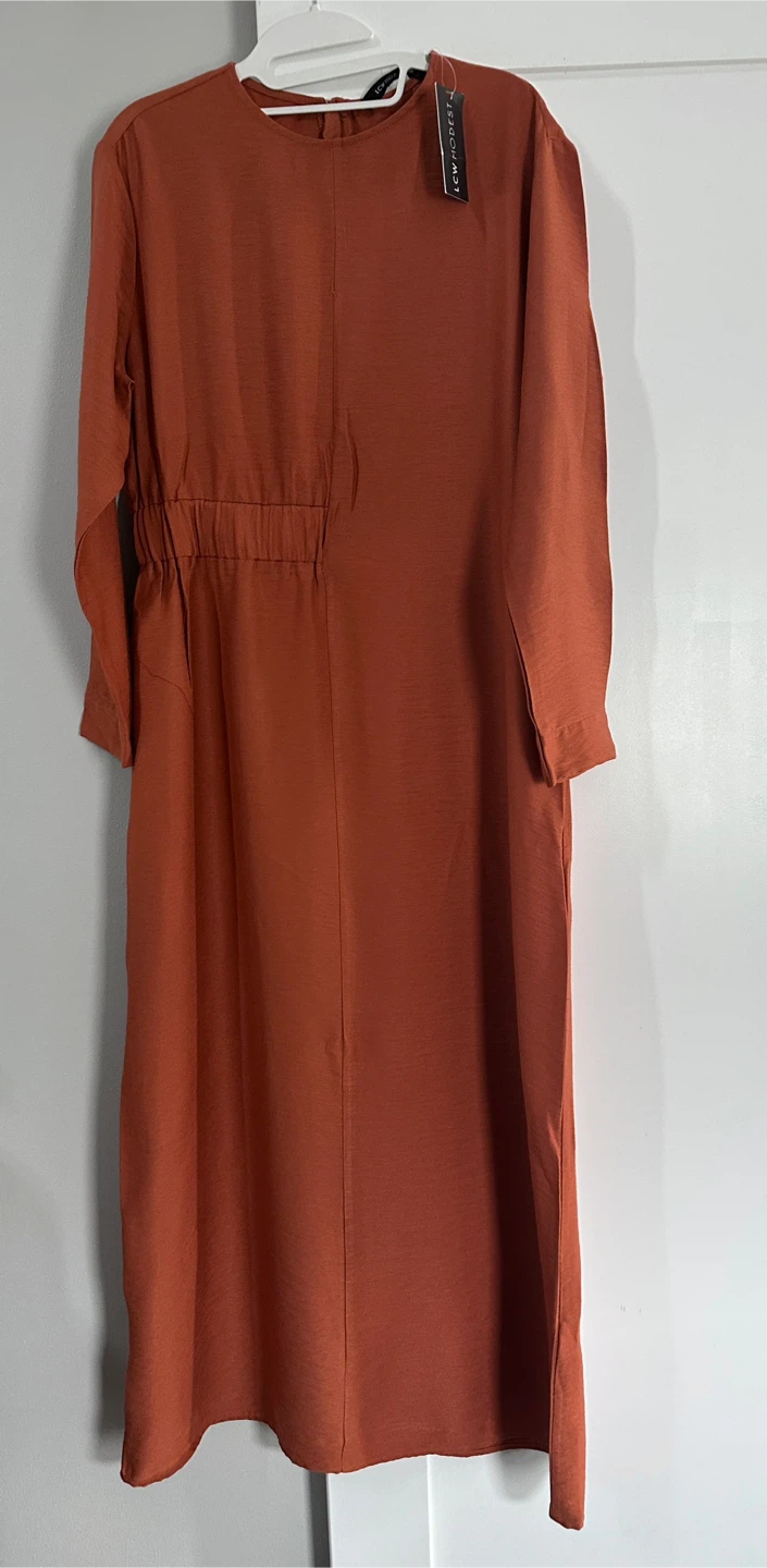 LCW Modest Rust Coloured Dress