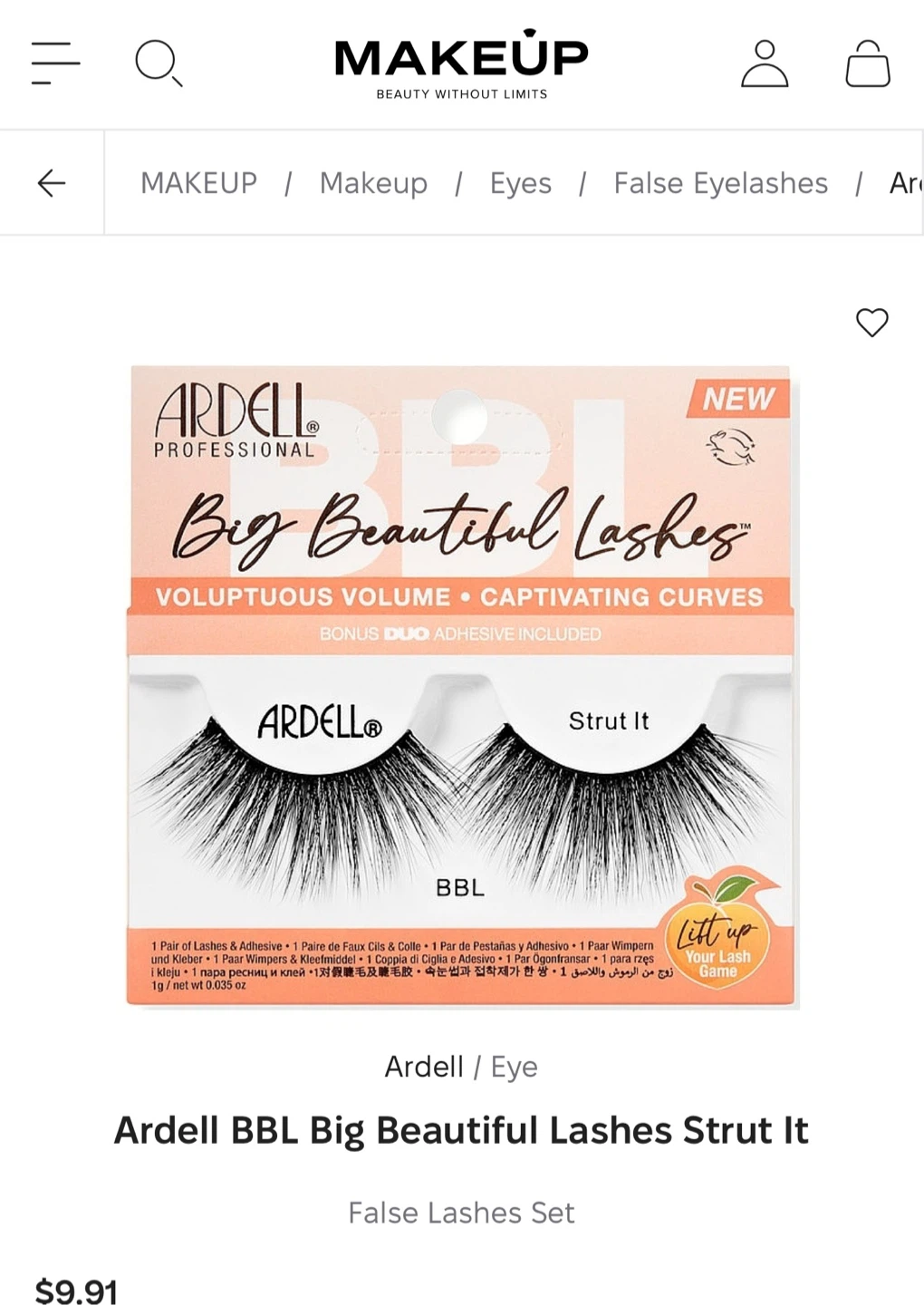 Ardell BBL Big Beautiful Lashes - photo 2