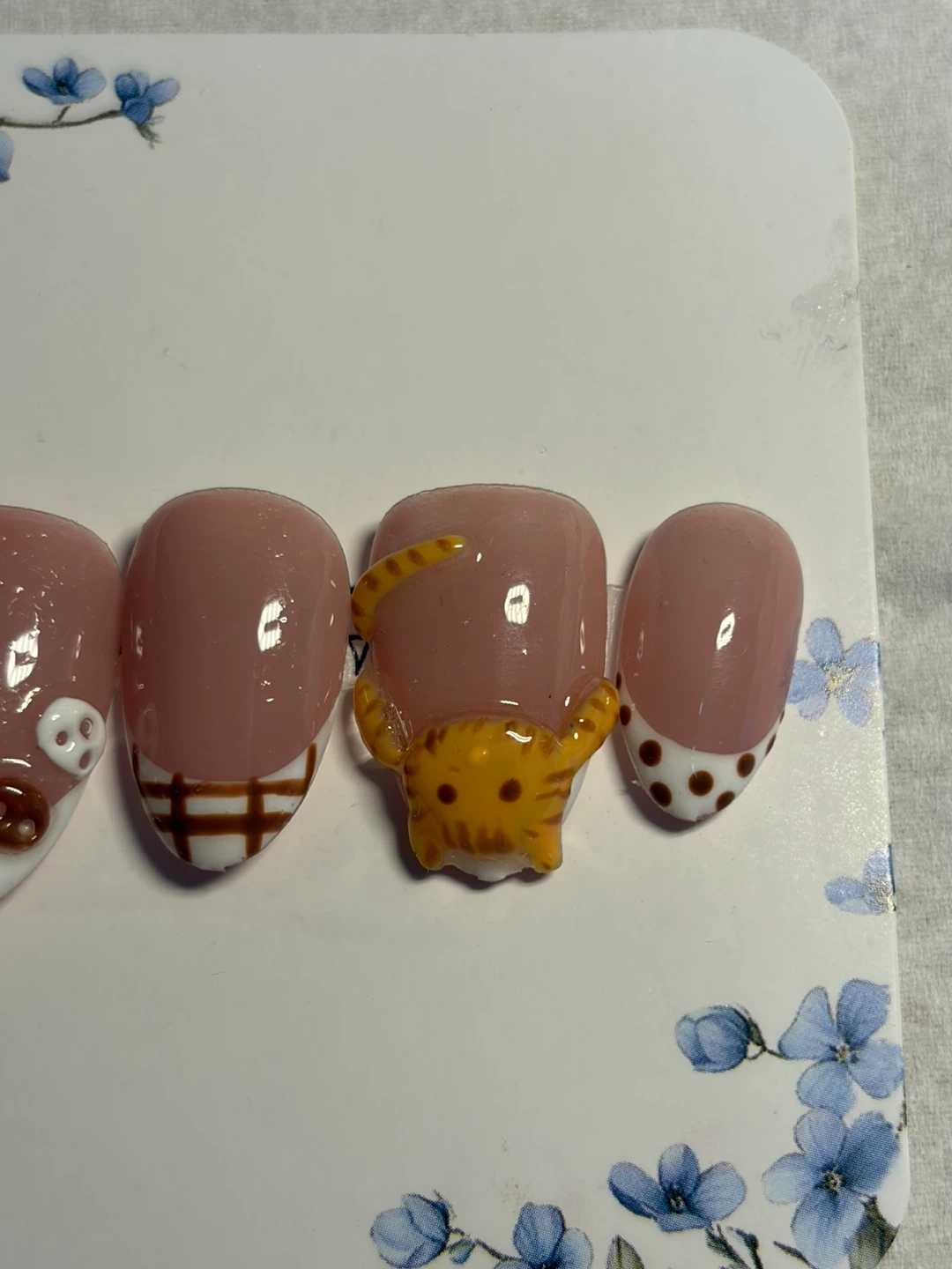 fall themed press on nails - photo 3
