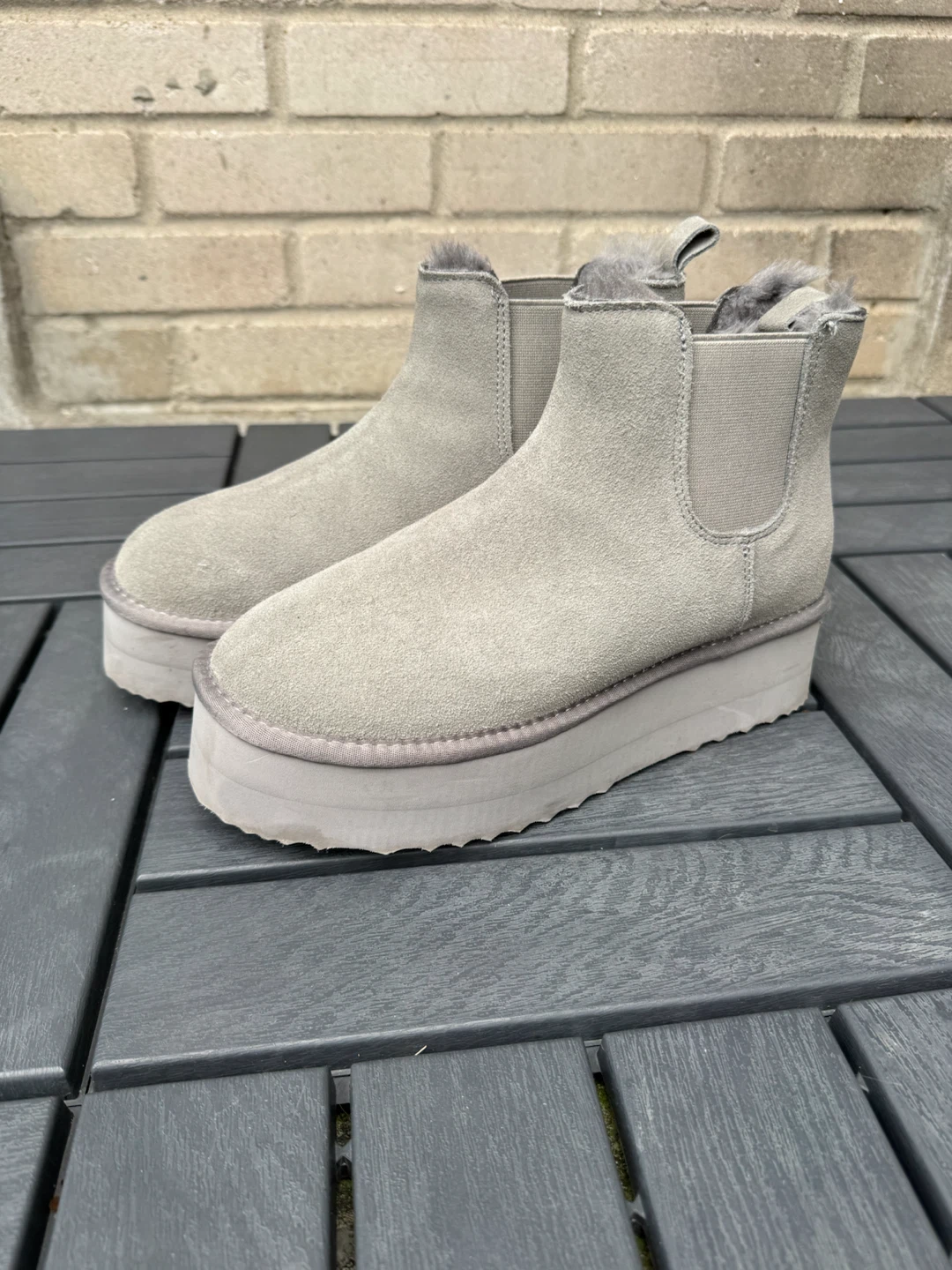 Platform Chelsea Boots size 8.5