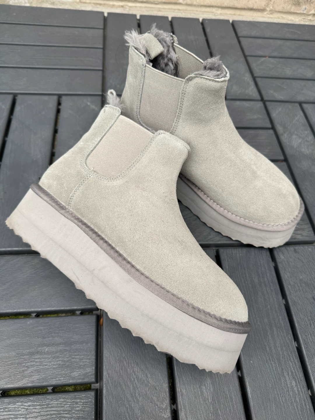 Platform Chelsea Boots size 8.5 - photo 5