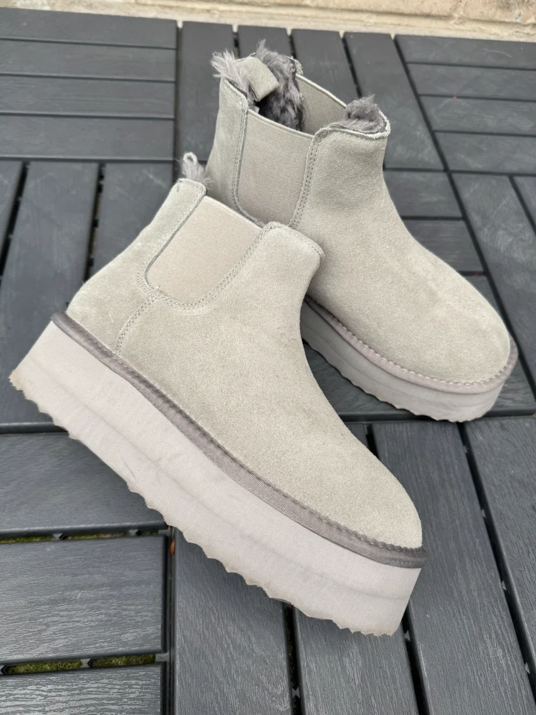 Platform Chelsea Boots size 8.5 - photo 5