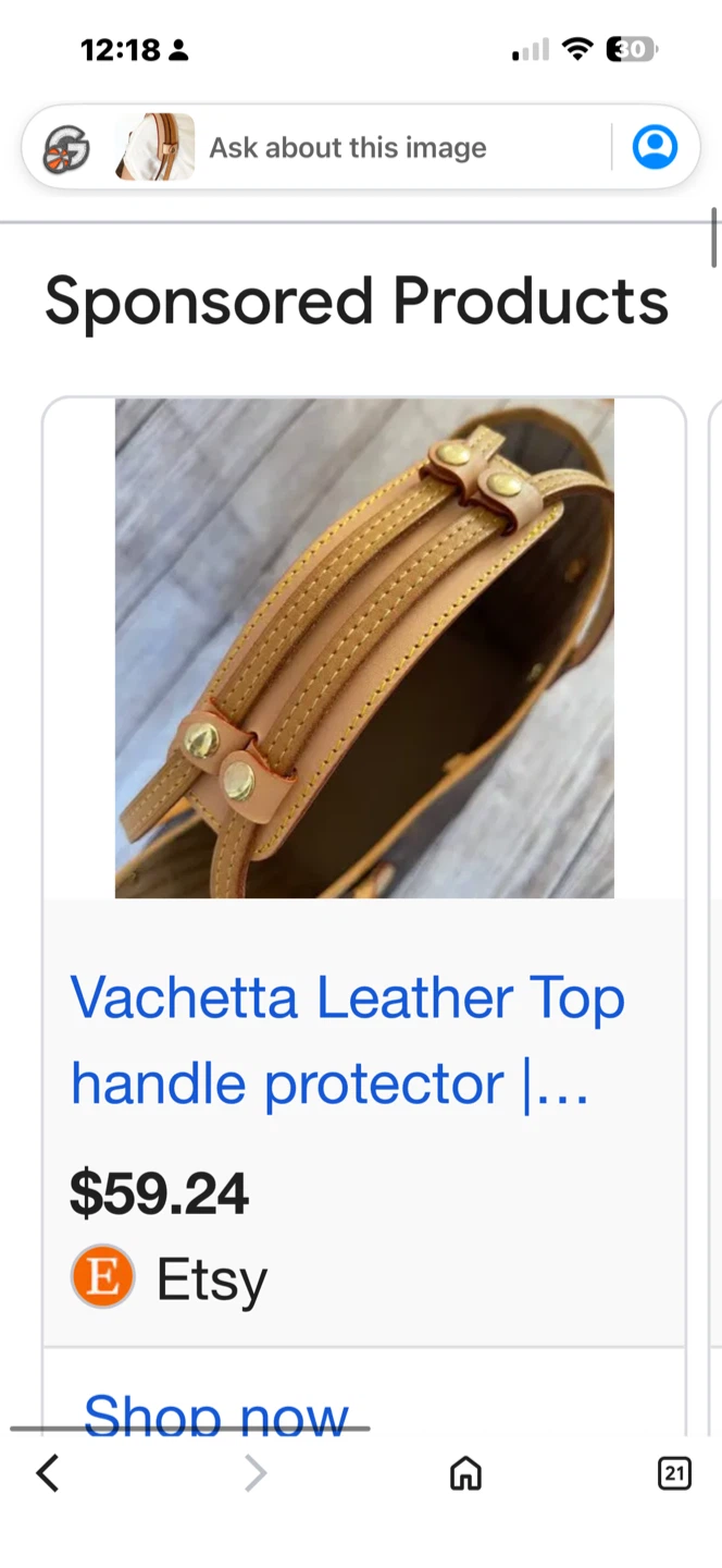 vachetta leather comfort shoulder pad