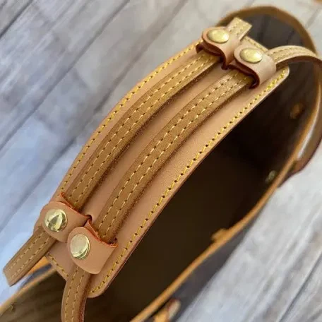 vachetta leather comfort shoulder pad - photo 3