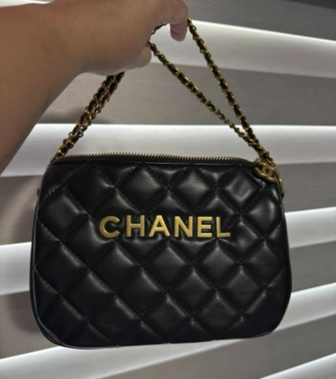 Quilted Leather Purse