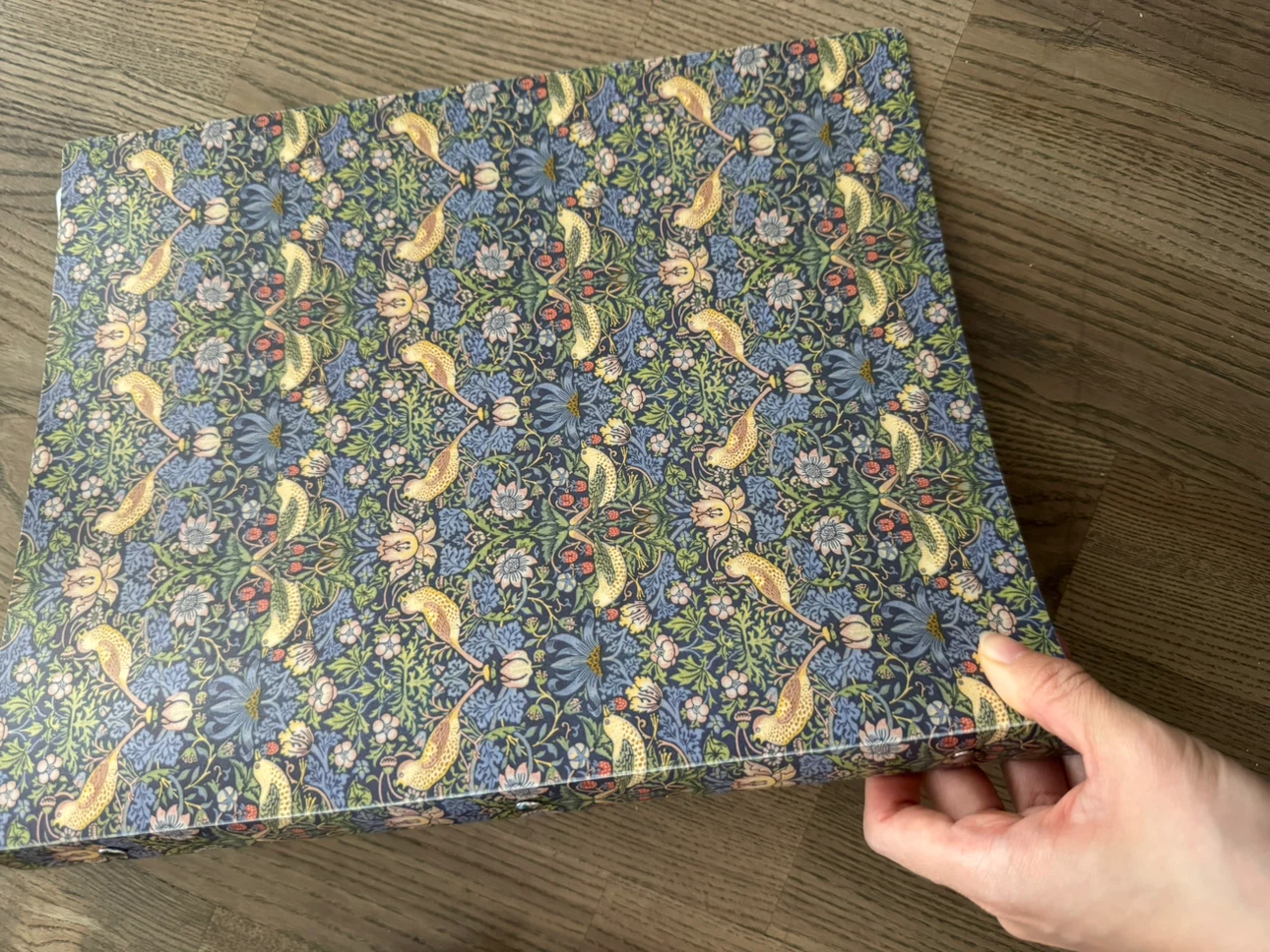 Japanese floral bird pattern binder (including paper) - photo 2