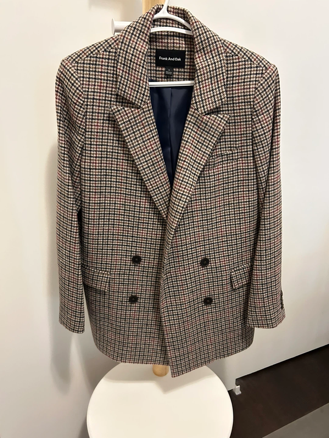 Women Frank And Oak Plaid Blazer