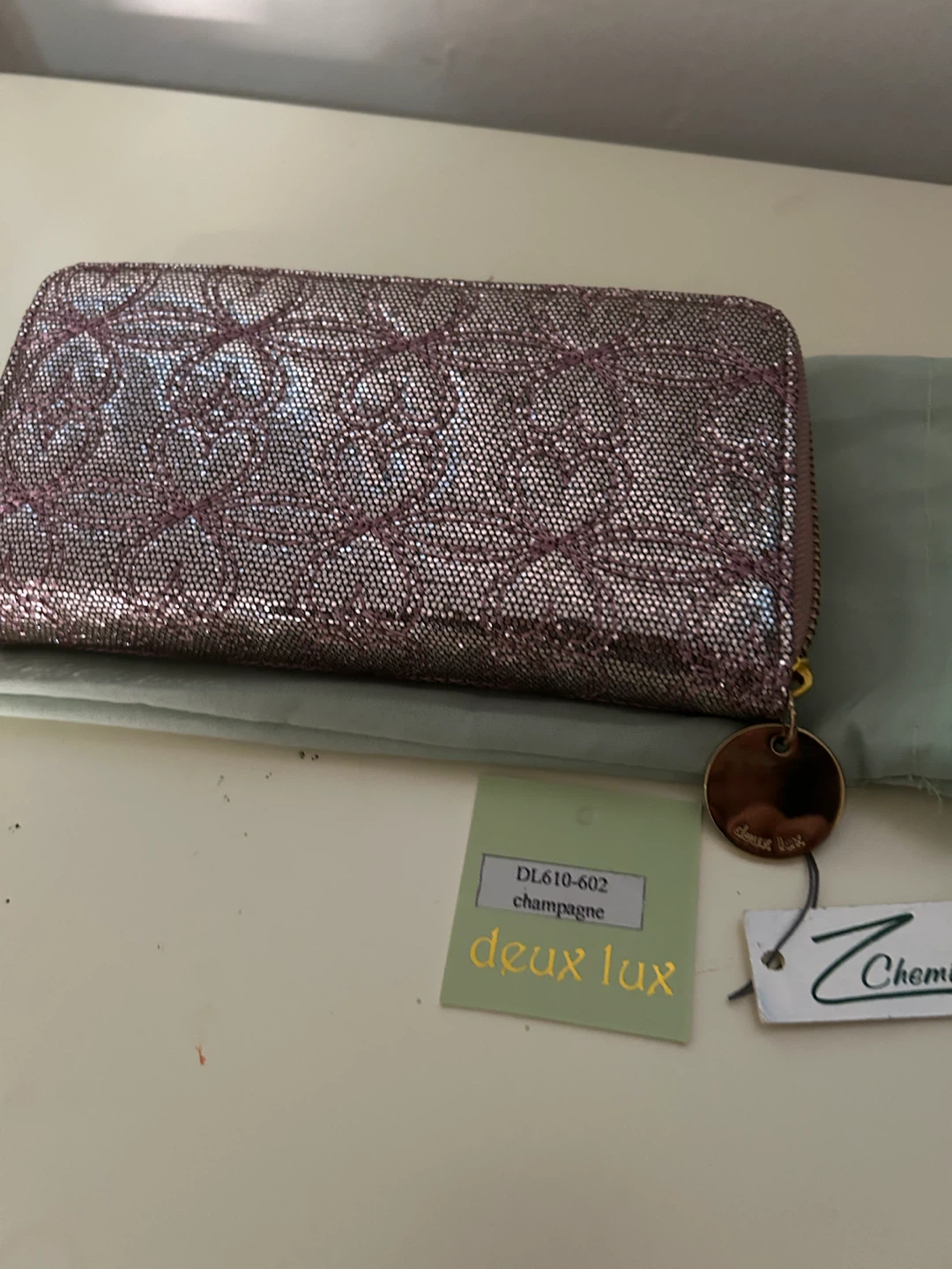 Vintage, Deux Lux Champagne Wallet