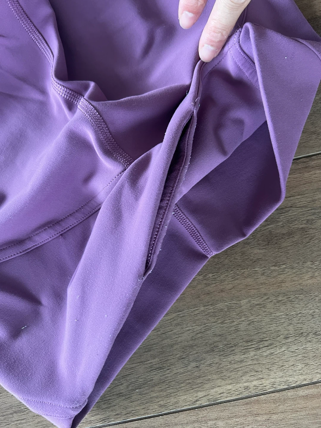 Lululemon purple leggings size 4 - photo 3