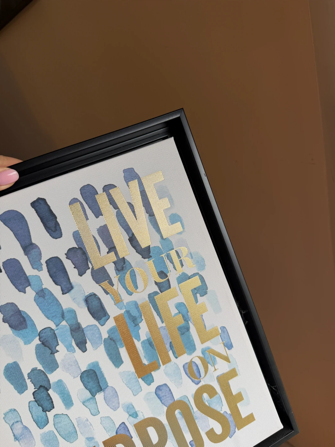 Live Your Life on Purpose Wall Art - photo 3