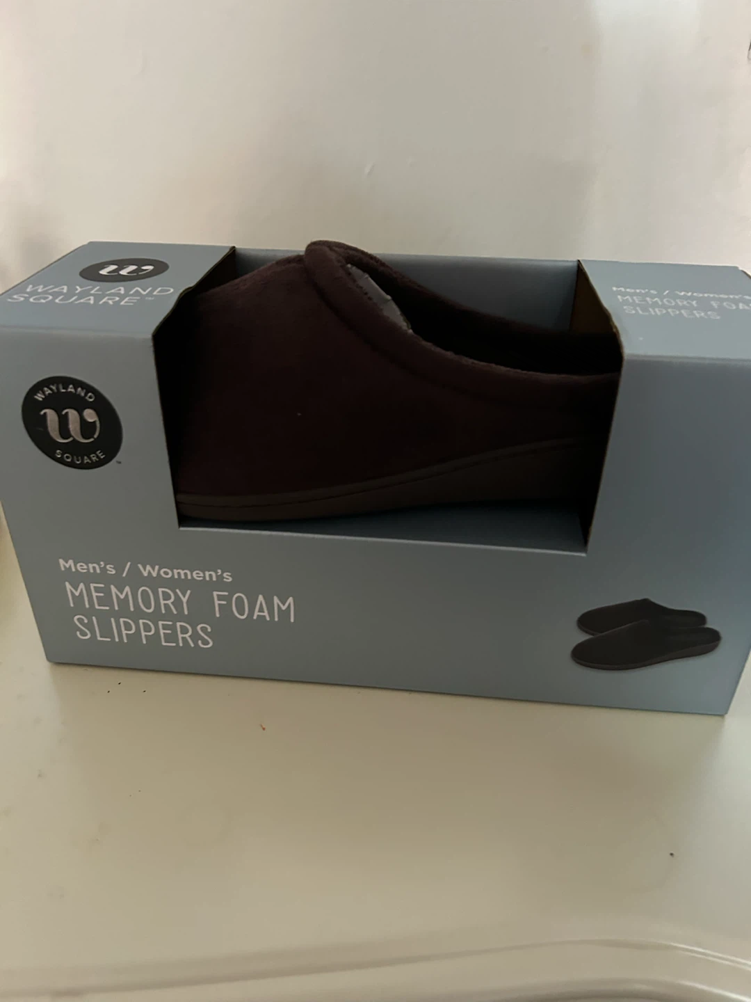 Wayland Square Memory Foam Slippers