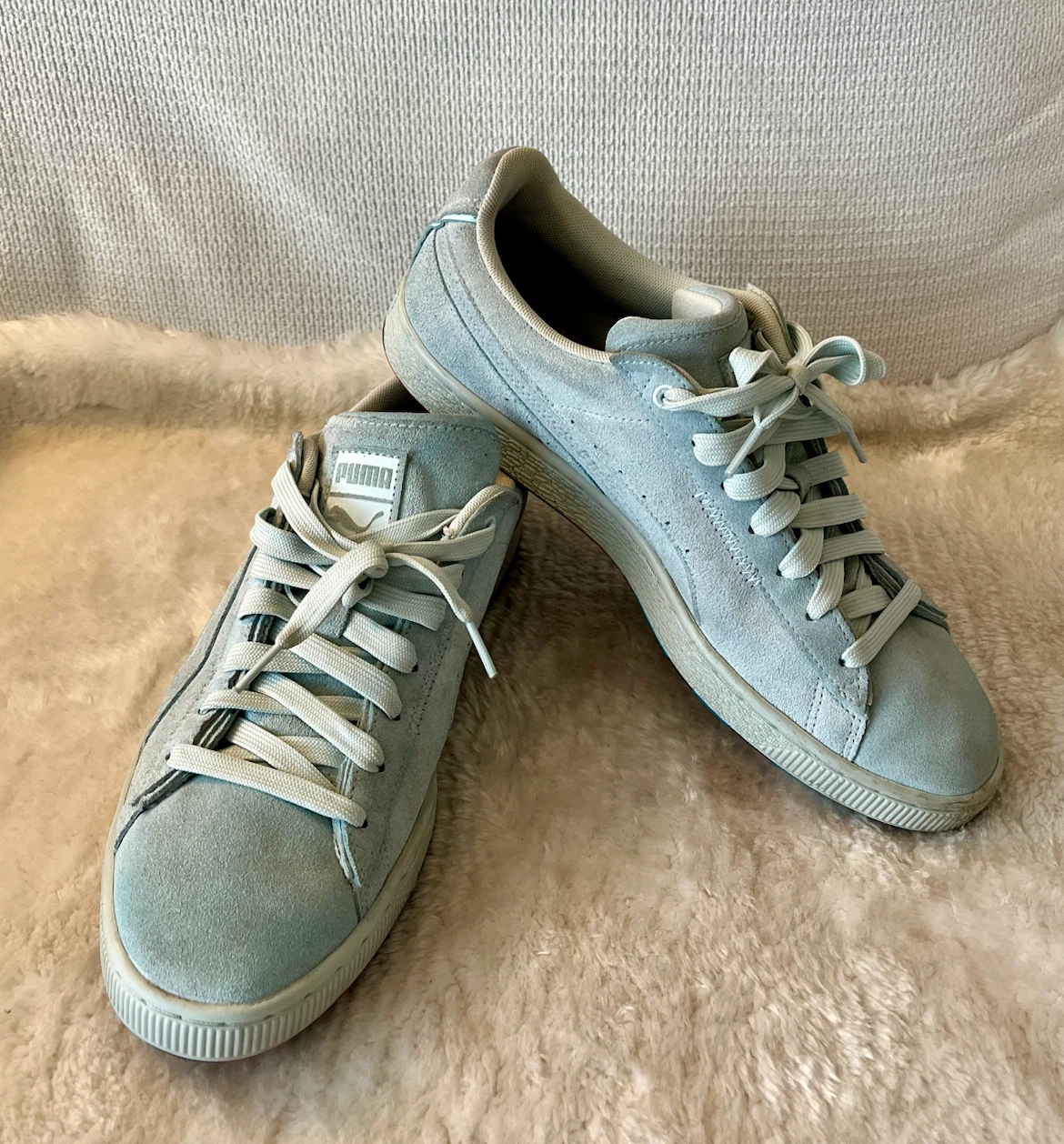 Puma Men’s Leather Sneakers Size 10.5 - photo 2