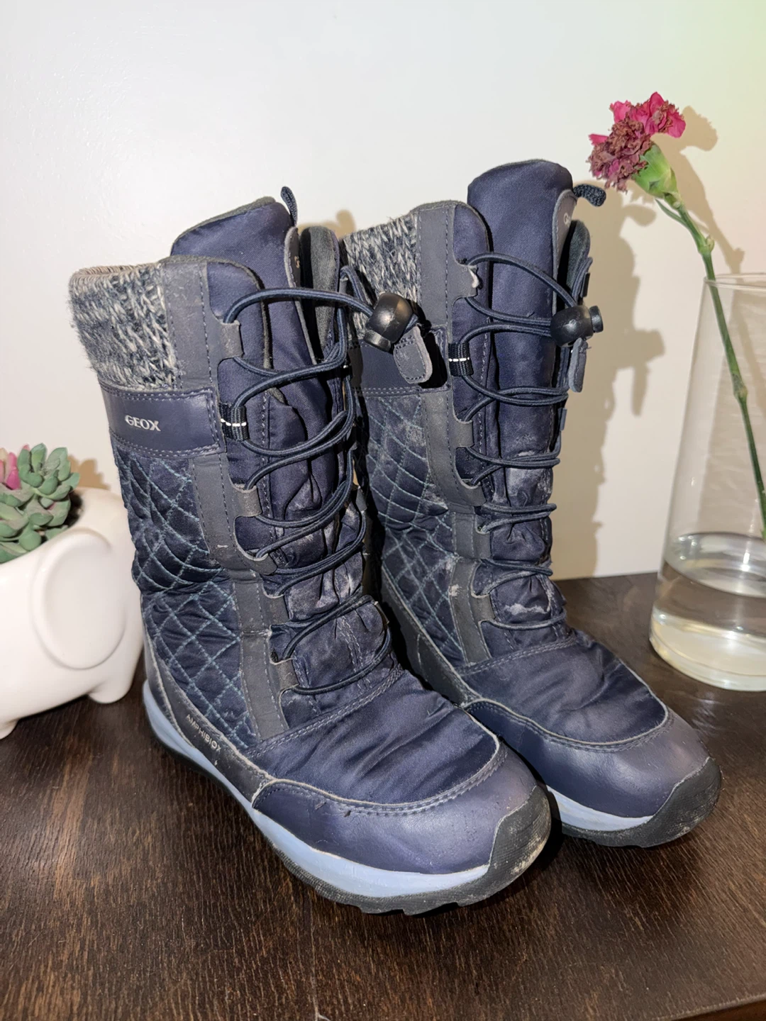 Geox Amphibiox Winter Boots Size 13