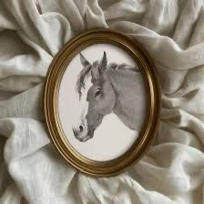 Head of a horse by Jean Bernard Wall Art