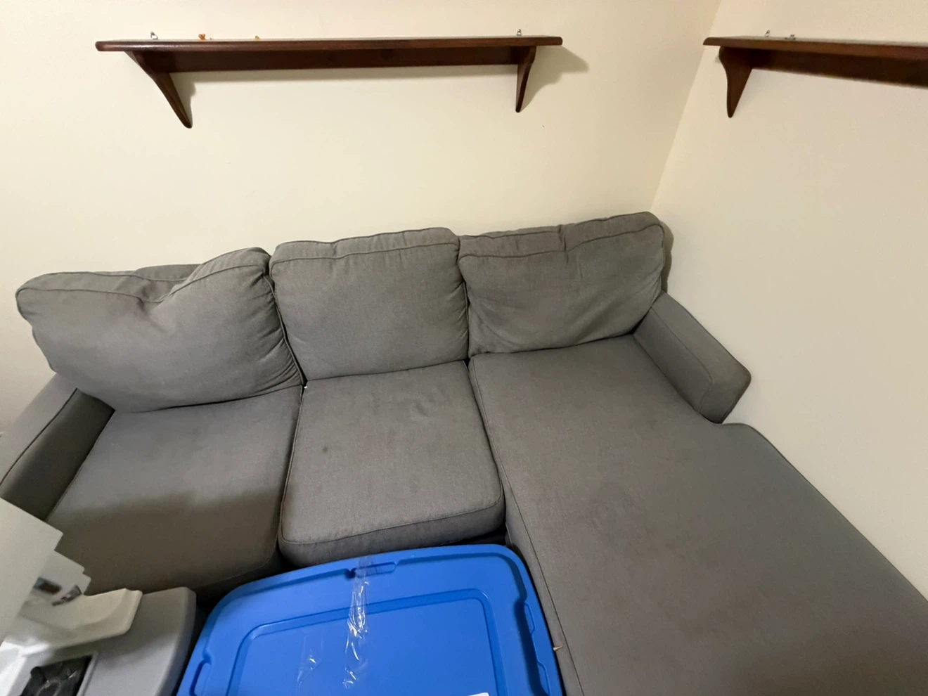 Grey sectional sofa - photo 2