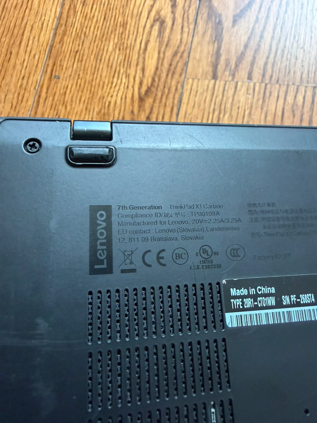Lenovo X1 Gen 7 8GB RAM 256GB SSD Fully Functional with charger - photo 5
